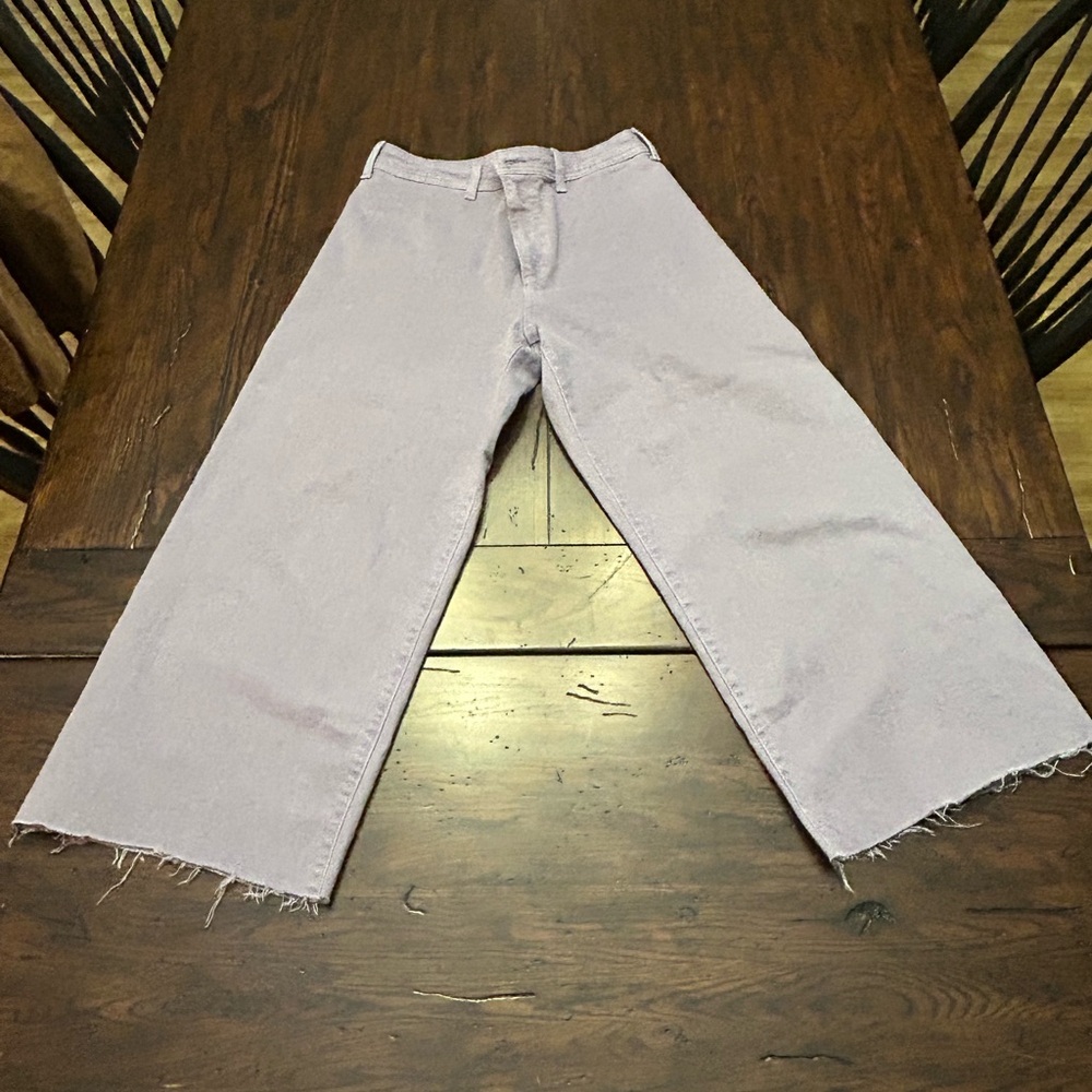 Universal Thread Light Purple Wide-Leg Jeans